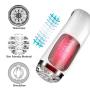 LQTY Mens 3D Electric Realistic Lifelike Silicone Hand Free Thrusting Adult Toys for Men Relaxing