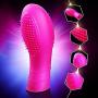 hguim 2pcs Silicone Finger Set Couple Flirting Toys Personal Finger Massager