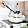 J&Amp;P Solid Wood Handle Silicone Kitchenware Non-Stick Pot Kitchen Tool Baking Set 12 Pieces Containing Kitchen Utensils Storage Bucket 100% No Bpa Non-Toxic Cookware