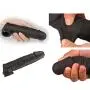 Silicone penile Condom Expander Expands Male Chastity Toys Lengthen Cock Sleeves Dick Socks Reusable Condoms -Black 001