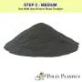 Rock Tumbler Refill Grit Media Kit (3 pounds) by Polly Plastics | 4-Steps for Tumbling Stones