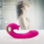 Powerful 7 Sucking Toys, Waterproof Handheld Wand Massager with Heating, Medical Silicone,USB Rechargeable