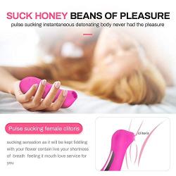 LQTY Female Toys Purple Portable Sùcking and Thrusting Toys Skin Friendly Silicone Víbratór Gpót