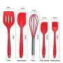 Yuybei-Home Silicone kitchenware 11-Piece Silicone Kitchen Utensils Cooking Utensils Set for Nonstick Cookware Includes Slotted Turner Whisk Brush and More Nonstick Heat Resistant Tools