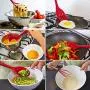 Cooking Tool Sets - 10pcs Set Non Stick Ware Silicone Heat Resistant Cooking Utensils Baking Sets Red Black - Cooking Tool Sets Cooking Tool Sets Kitchen Ware Cook Kitchenware Silicon Utensil
