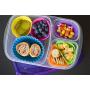 Pantry Elements Silicone Cupcake Baking Cups Liners, 24 Pack Vibrant Silicone Molds Muffin Liners Cups with Bonus Screw Top Storage Jar