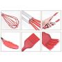 Hylotele 10Pcs Cooking Kit Silicone Nonstick Cooking Baking Kitchenware Utensil Set
