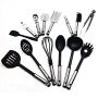Professional For Hot Pink Cookware, 24 Pcs Spoon Cooking Multifunction Kitchenware Set Scrapper Silicone - Plate Set Camping, White Plastic Ladle, Plastic Ladles, Kitchen Amp Home, Camping Gadgets