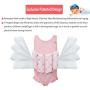 Kingswell Float Suit Toddler Swimsuit Kids Swim Training Aid Jacket Vest Suit with Removable Buoyancy Float for Toddler Girls