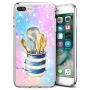 iPhone 7 8 Case,Flexible Soft TPU Cover Shell,Slim Silicone Black Rubber Non-Slip Durable Design Protective Phone Case for iPhone 7 8 -Kitchenware
