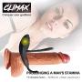 Heiyy Men Toy Adult Strong Vibrǎtion Delay Ring Silicone Massage Ring Waterproof