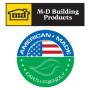M-D Building Products 3723 M-D 0 Bottom Garage Door Sealer, 2 in W X 9 Ft L X 1 in H, Black
