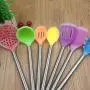 SKYyao Kitchen utensil set Silicone cookware non-stick cookware set kitchenware cooking set Kitchen supplies Silicone