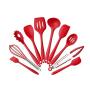 XYDD Silicone Kitchenware Set Non-Stick Heat-Resistant 10 Piece Set Baking Utensils