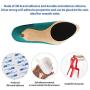 Self-Adhesive Anti Slip Shoe Grip Non-Slip Shoes Pads Grips Silicone Rubber Anti- Slip Shoe Grips Can Non-Slip Noise Reduction (Black Non Slip Sole, 7.9x9.9in（One Sheet)）)