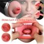 Yikiop Male Aír-cr?ft Cup Vibrating Oral Cup, Sucking Endless Pleasure, Adult Toys for Men Thrust & Rotate, Medical Silicone, Men Deep Throat T-Shirt