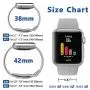 iGK Sport Band Compatible with Apple Watch 38mm 40mm 42mm 44mm, Soft Silicone Sport Strap Replacement Bands for iWatch Apple Watch Series 5, Series 4, Series 3, Series 2, Series 1
