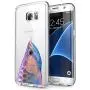 Samsung Galaxy S7 Case, Soft TPU Slim-Fit Flexible Ultra-Thin Clear Case, Full-Body Rugged Bumper Print Arowana Case for Samsung Galaxy S7, Transparent