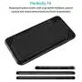 CHOETECH Cell Phone Case for iPhone XR, CHOETECH Slim Fit Flexible TPU Back Cover with Drop Protection and Fingerprint-Free Compatible with iPhone XR-Black