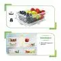 Prep Naturals Glass Meal Prep Containers - Food Prep Containers with Lids Meal Prep - Food Storage Containers Airtight - Lunch Containers Portion Control Containers Bpa-Free (5 Pack,30 Ounce)