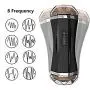 Yikiop Male Aír-cr?ft Cup Vibrating Oral Cup, Sucking Endless Pleasure, Adult Toys for Men Thrust & Rotate, Medical Silicone, Men Deep Throat T-Shirt