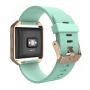Simpeak for Fitbit Blaze Bands with Frame, Silicone Replacement Band Strap with Frame Case for Fit bit Blaze Smart Fitness Watch, Small/Large