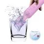 VViN Mini Handheld Wand Massager - Powerful Wireless Personal Massage with 5 Speeds 10 Vibration Modes,Whisper Quiet,Waterproof Soft Silicone Head,Body Massage for Neck Shoulder Back Relieves（Pink）