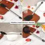 Wooden Handle Utensils Best Quality, Stainless Steel Handle Silicone Kitchenware Non Stick Cookware Cooking - Wooden Kitchenware, Wooden Handle Kitchen Utensils, Silicone Handle In Cooking Utensils