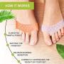 12 Pairs Ball of Foot Cushions, Silicone Forefoot Pads Metatarsal Cushions, Soft Gel Ball of Foot Pads, Reusable Forefoot Cushions for Foot Pain Relief for Men and Women, White and Nude