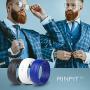 Rinfit Silicone Wedding Ring for Men 1 or 3 Rings Pack. Designed, Safe & Soft Mens Silicon Rubber Bands. Comfortable & Durable Wedding Band Replacement. U.S. Design Patent Pending. Size 7-14
