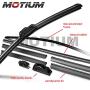 MOTIUM OEM QUALITY 21" + 19" Premium All-Season Windshield Wiper Blades,1 Year Warranty(Set of 2)…