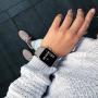 VATI Sport Band Compatible for Apple Watch Band 38mm 40mm 42mm 44mm, Soft Silicone Sport Strap Replacement Bands Compatible with 2019 Series 5 iWatch Apple Watch Series 4/3/2/1, Sport, Nike+, Edition