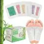 Foot Pads-Kapmore 60pcs Upgraded 2 in 1 Foot Pad Contains 6 Different Natural Plant Scents Foot Pads-Can Improve Sleep and Relieve Stress, Used to Remove Impurities and Foot Care