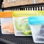 rezip 5-piece Stand-Up Leakproof Reusable Storage Bag Pack n Go Kit
