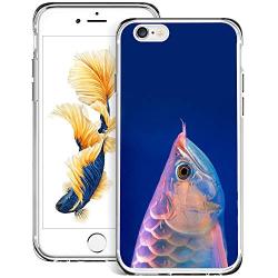 iPhone 6s 6 Case, Arowana Shock-Absorption TPU Rubber Bumper iPhone 6s 6 Case, Ultra Thin Slim Protective Cover for iPhone 6s 6-Clear