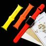 TIMTU Sport Band Compatible with Apple Watch Band 40mm 38mm 42mm 44mm, Soft Silicone Strap Replacement for Apple Watch Series 5 4 3 2 1 for Women/Men