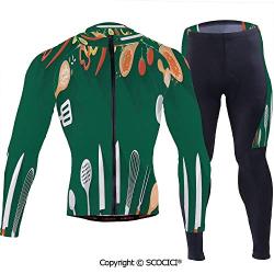 Outdoor Bicycle Rider Bicycle Suit Bicycle Wear,Kitchenware Utensils Vegetables