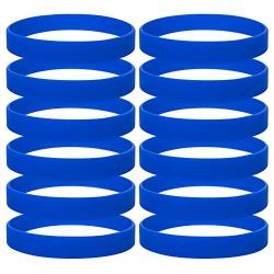 GOGO Wholesale Rubber Bracelets for Kids Silicone Wrist Bands for Events Rubber Bands Party Favors