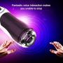 Electric Silicone Thrusting Automatic Sucking Strong Handsfree Sucker Automatic Piston Telescopic Rotation Intelligent Voice Induction Relaxation Device Warm Cup - Training Sleeve