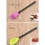 SKYyao Kitchen utensil set Imitation Bamboo Handle Silicone kitchenware 5 piece set silicone baking kit