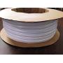 White Vinyl 1" Insert Molding Trim Screw Cover RV Camper Travel Trailer (White, 100 ft)