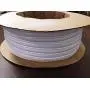 White Vinyl 1" Insert Molding Trim Screw Cover RV Camper Travel Trailer (White, 100 ft)