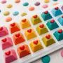 ROSANNA PANSINO by Wilton Silicone Gem Shapes Candy Mold, 12-Cavity