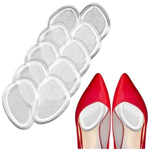 Metatarsal Pads Ball of Foot Cushions, Premium Forefoot Pad Soft Gel Inserts, Mortons Neuroma Callus Reduce Foot Pain and Provide Support, Suit for Men Women & All Shoes (White)