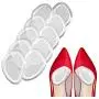 Metatarsal Pads Ball of Foot Cushions, Premium Forefoot Pad Soft Gel Inserts, Mortons Neuroma Callus Reduce Foot Pain and Provide Support, Suit for Men Women & All Shoes (White)