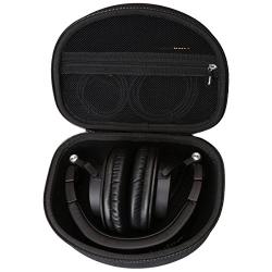 Hard Carry Travel Bag Case Compatible with Audio-Technica ATH-M50x Professional Monitor Headphones ATH-M50xMG ATH-M40x ATH-M30x ATH-M70x by Aproca (Black)