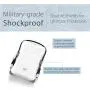 Silicon Power 2TB Rugged Armor A30 Military Grade Shockproof USB 3.0 2.5 Inch for PC,  PS4 Pro and PS4 Slim, White