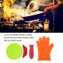 AUNMAS Safety Insulated Gloves Household Kitchen Thickened Anti-Scalding Tools Insulation Gloves for Kitchen Cooking Utensils 4Pcs