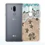 LG G7 ThinQ Case, Soft TPU Slim-Fit Flexible Ultra-Thin Clear Case, Full-Body Rugged Bumper Print Baby Turtle Case for LG G7 ThinQ, Transparent