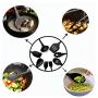 Silicone Kitchenware 10 Piece Nonstick Cookware Set Kitchen Tools Baking Utensils,Black